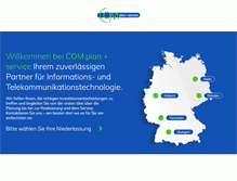 Tablet Screenshot of complan-und-service.de